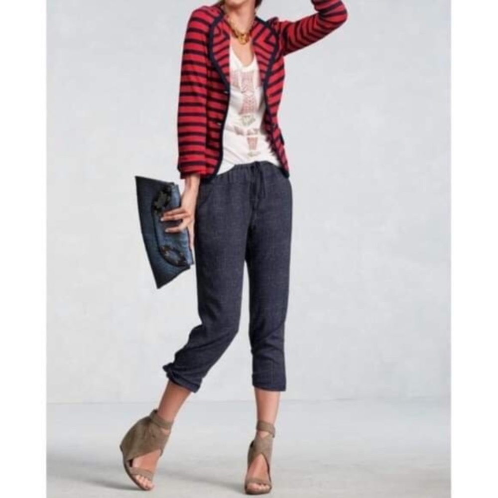 CAbi Texture Slouch Jogging Pant Style 414 Sz M